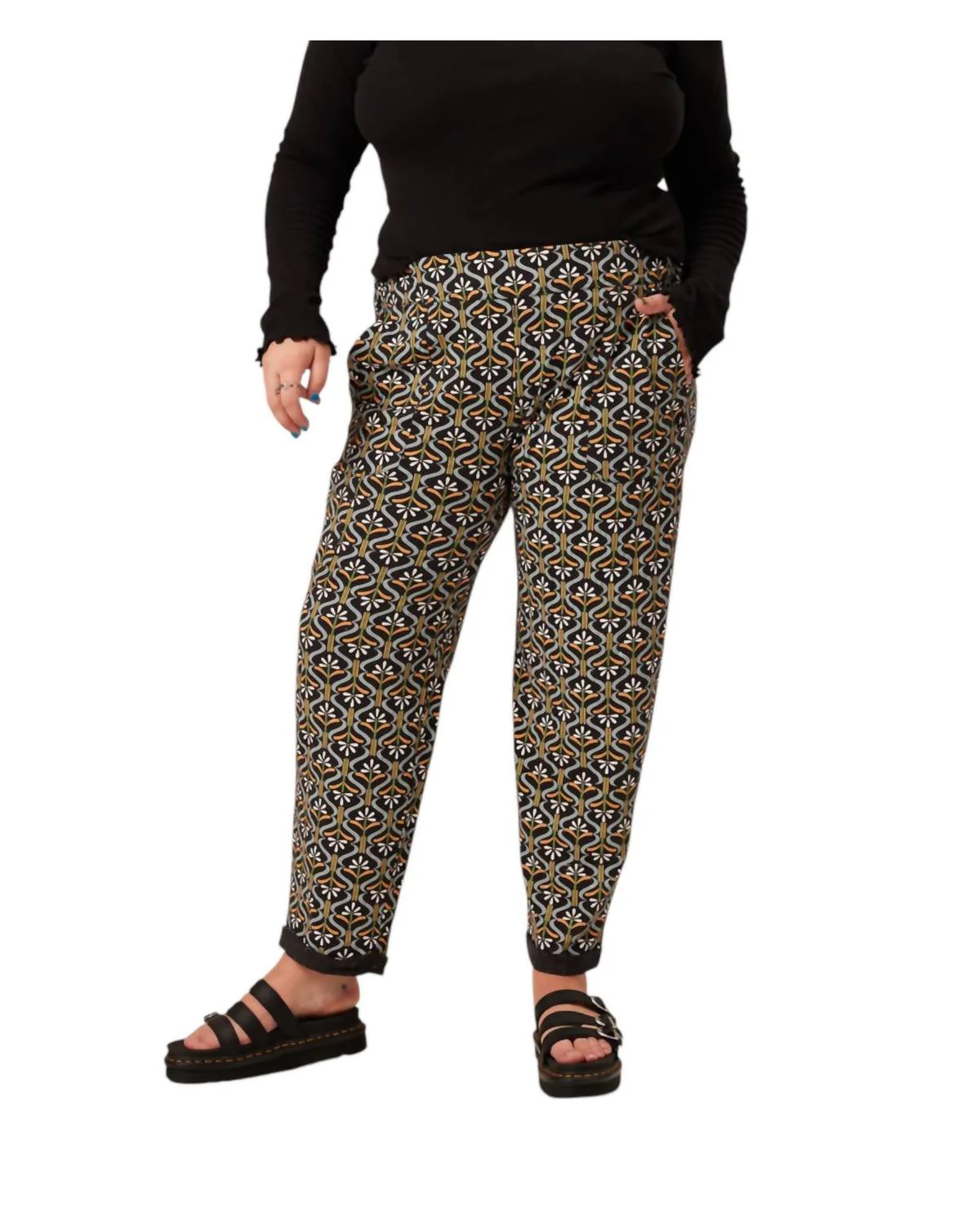 Nolan Pant In Retro Floral
