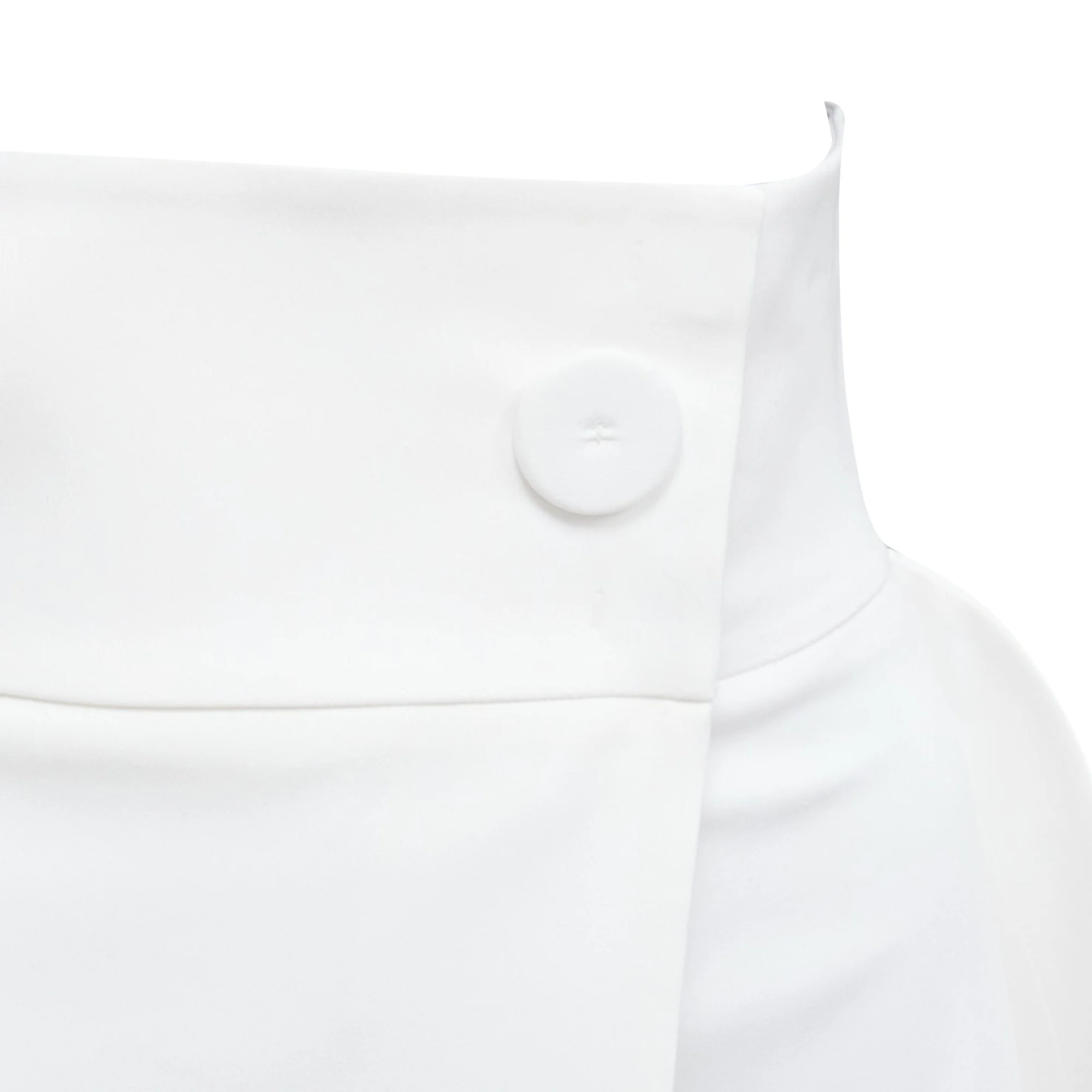 Sara Battaglia Cotton Blend Structural Balloon Skirt