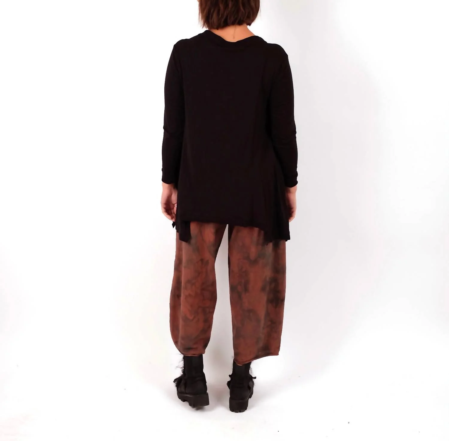 Niles Wide Leg Pants In Outback Print