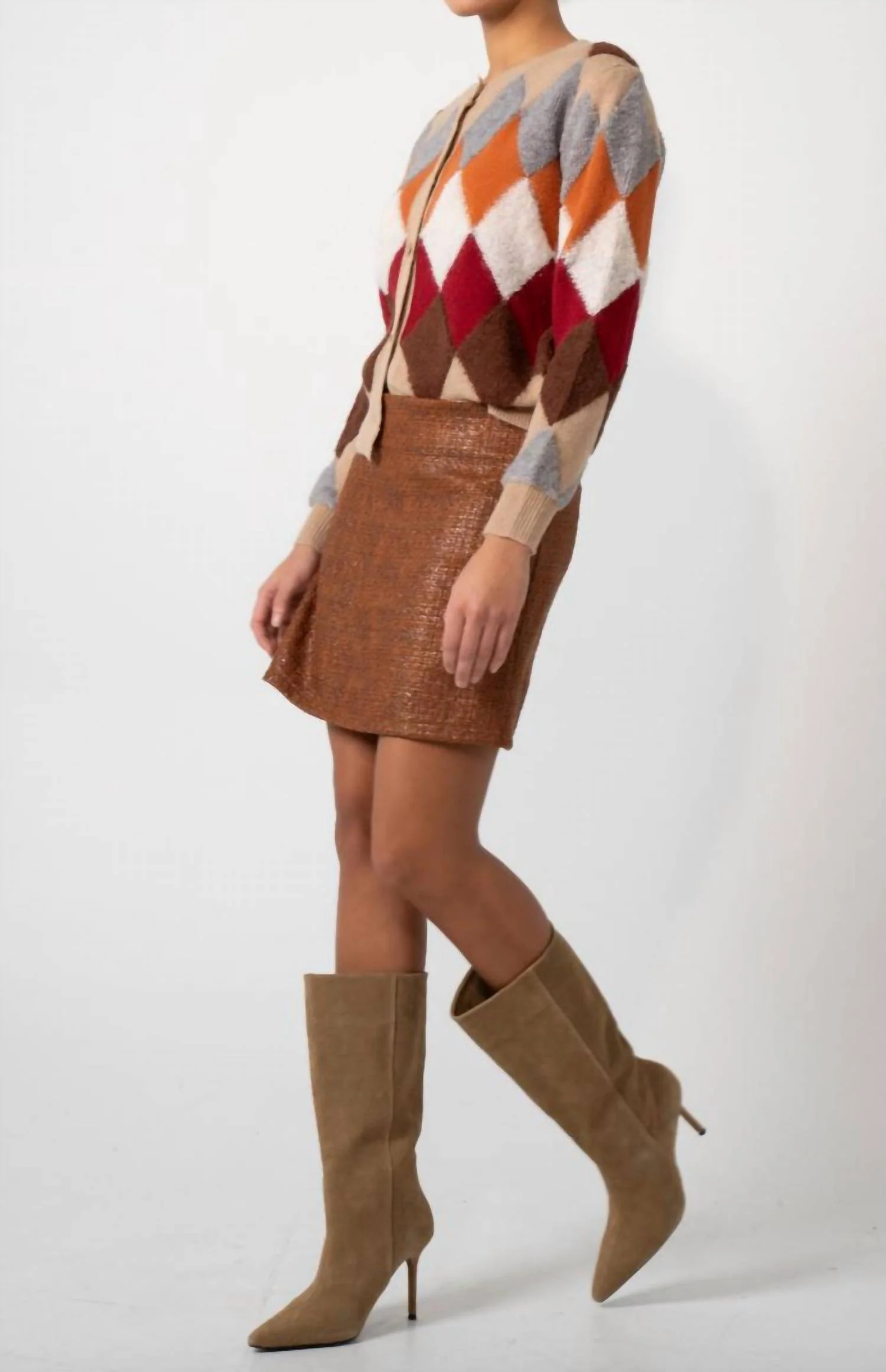 Presley Skirt In Brown