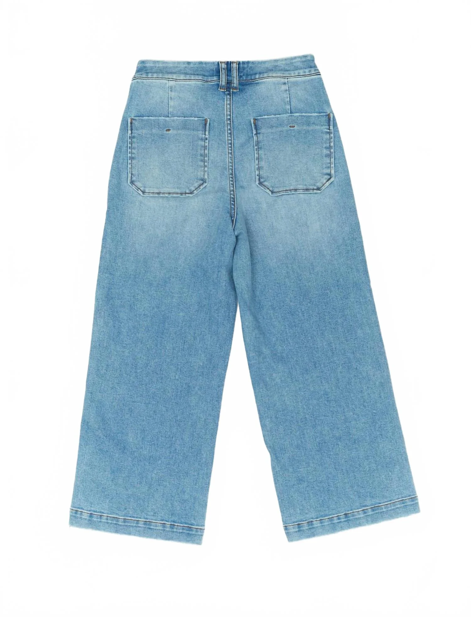 Women's High Rise Sailor Wide Leg Jeans In Ophelia Medium Wash