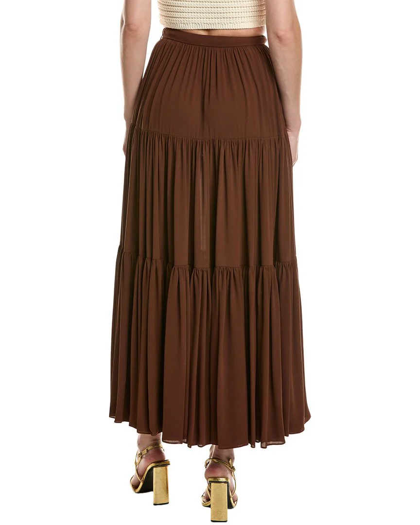 Michael Kors Collection Silk Skirt