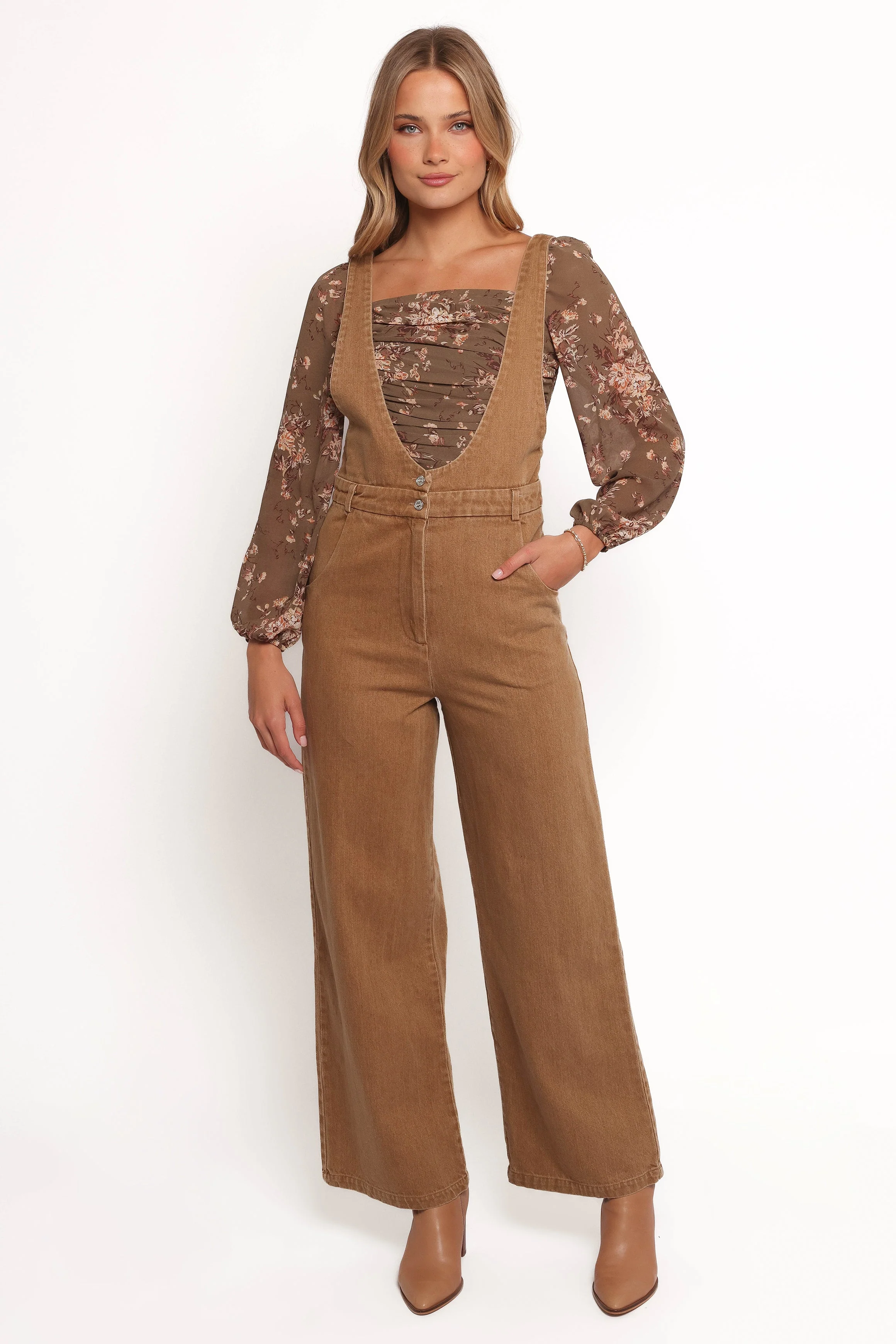 Vieve Jumpsuit - Brown