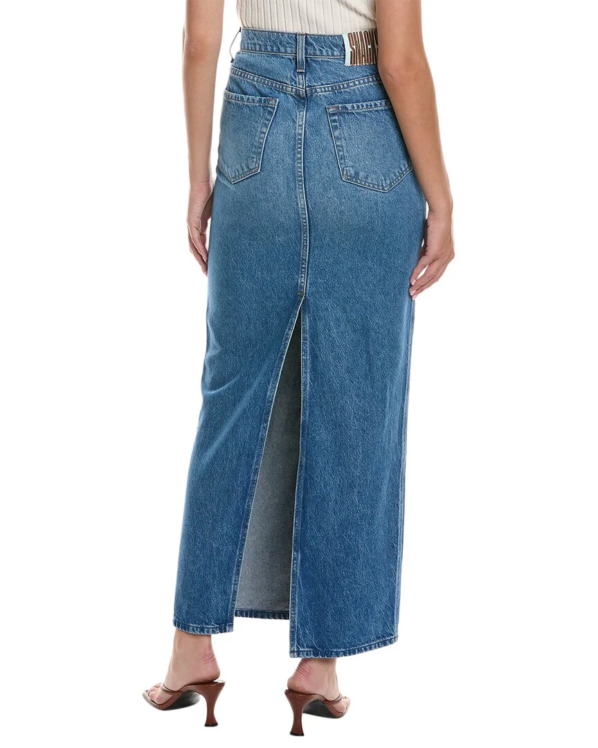 MOTHER Denim The Candy Stick Maxi Skirt