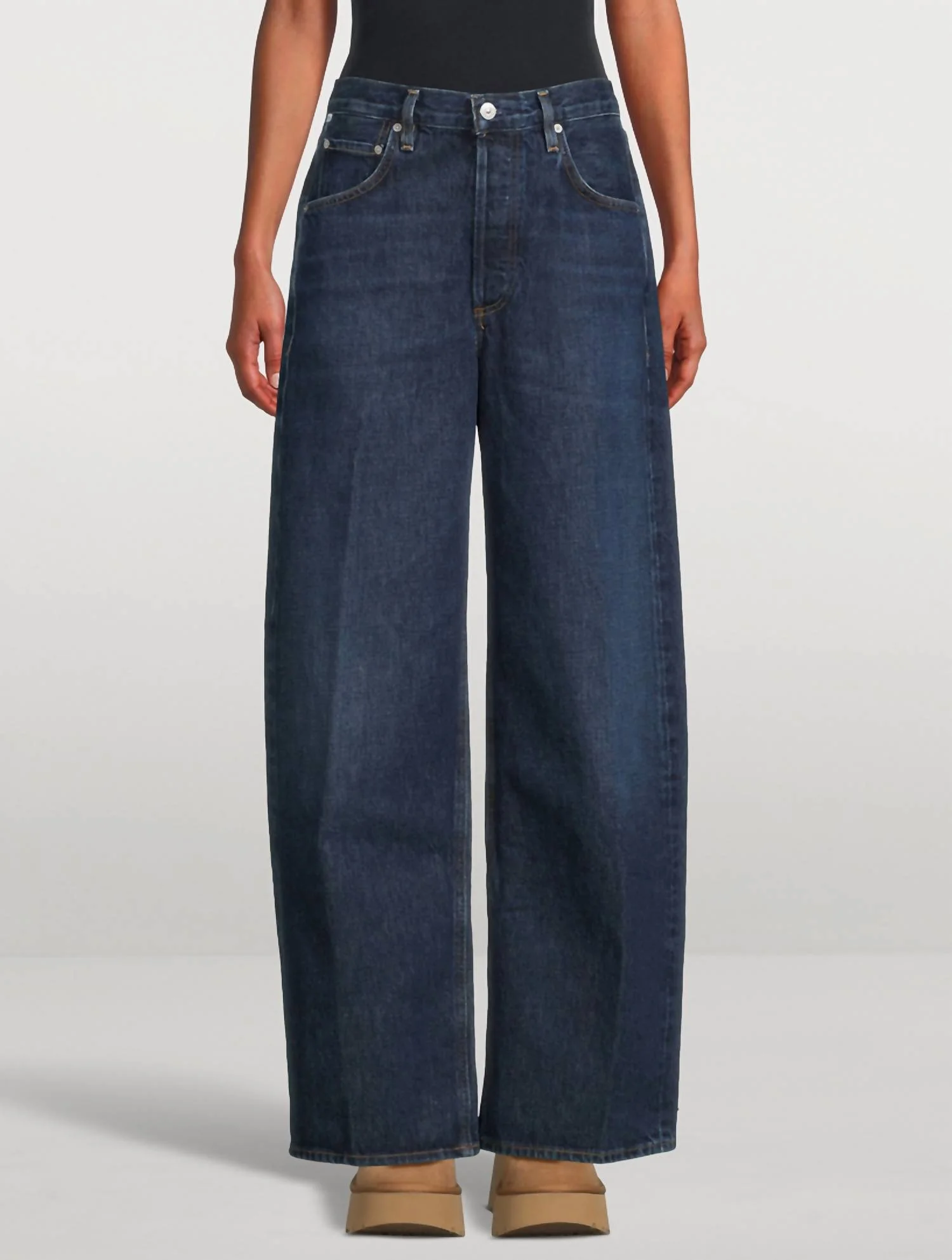 Ayla Baggy Jeans In Costa Brava