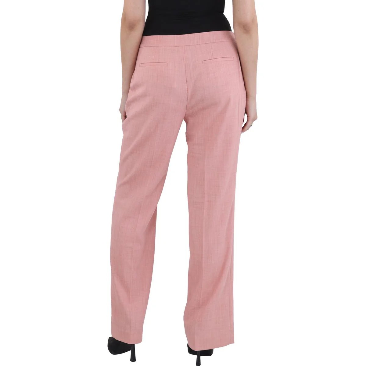 Womens Pocket Twill Straight Leg Pants