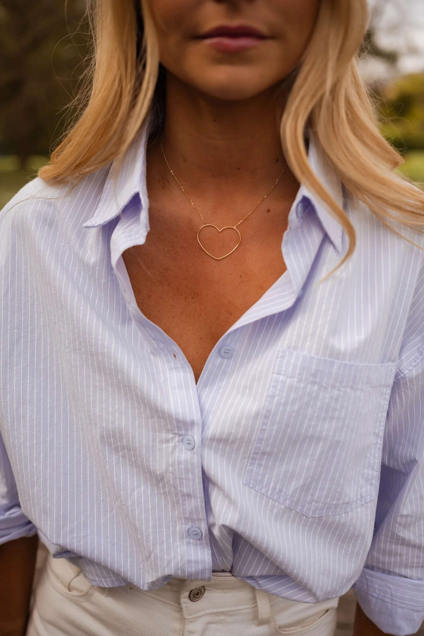 Golden Heart Necklace