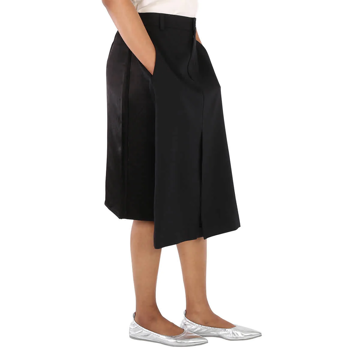 Balenciaga Ladies Longuette Panelled Midi Skirt, Brand Size 36 (US Size 6)