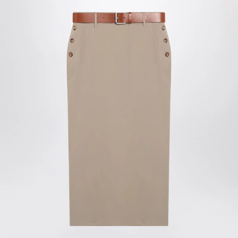 Moschino Women's Jupe With Wool Skirt