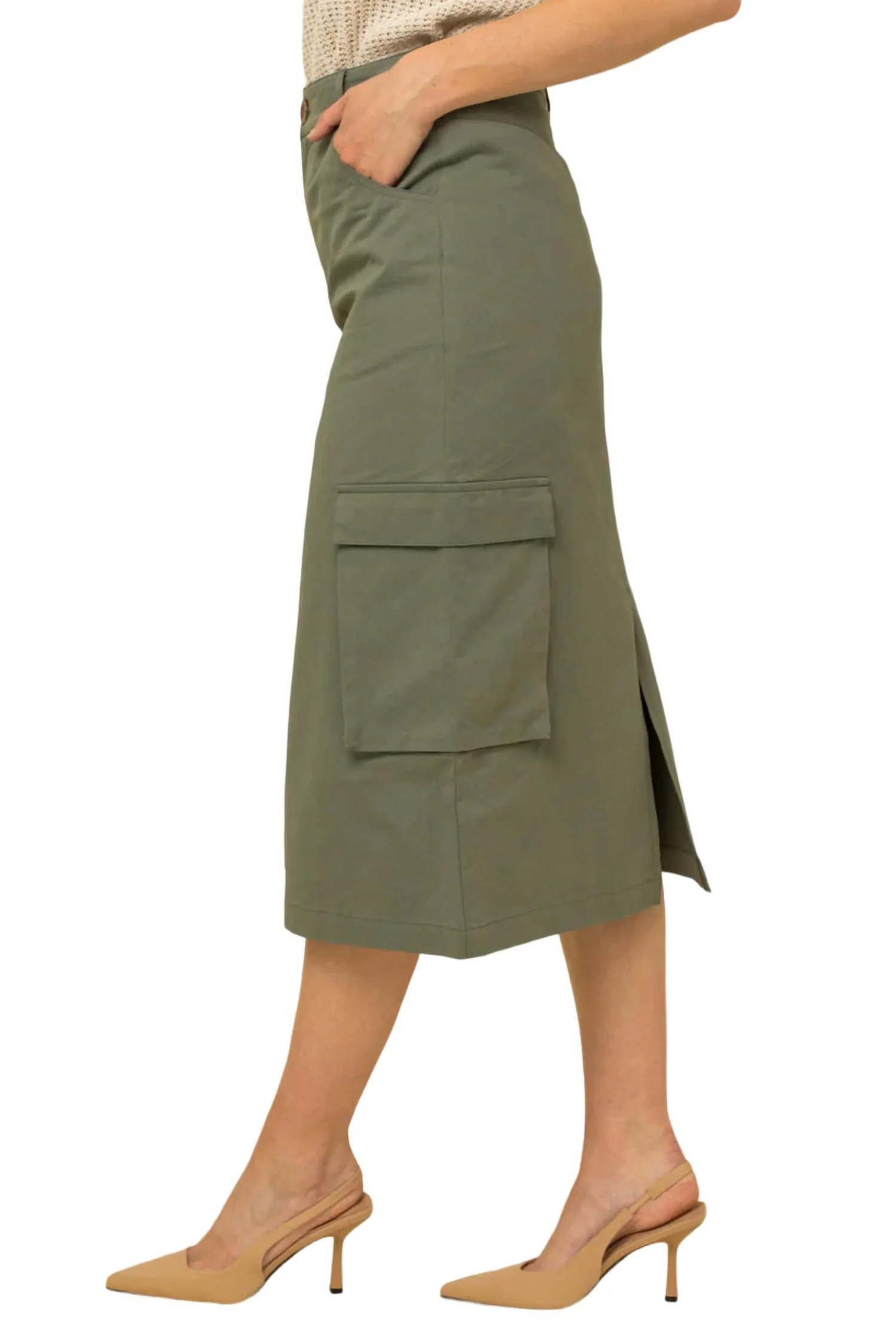 Callen Skirt In Olive