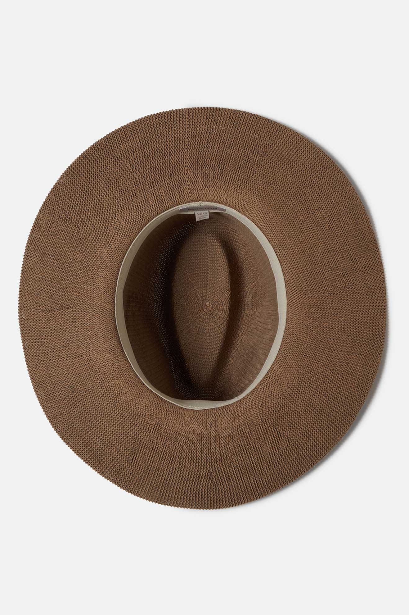 Lyons Knit Packable Hat - Dark Tan/Black