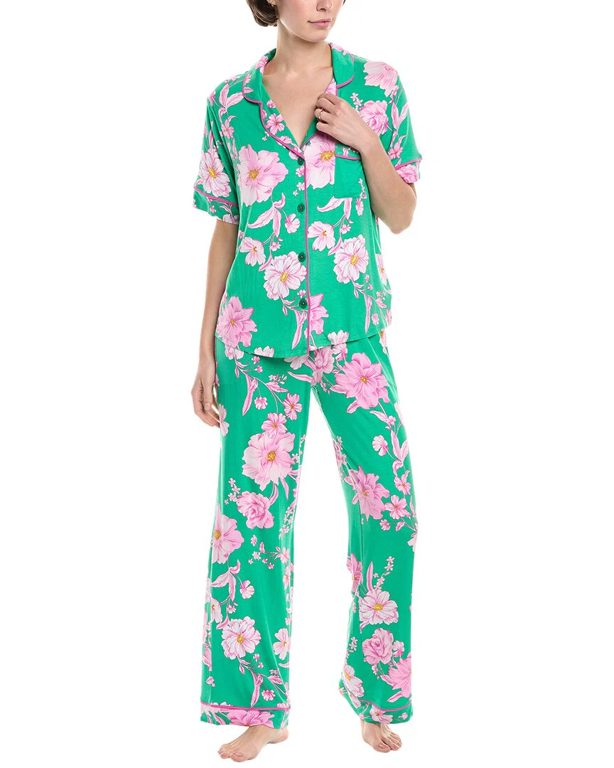 Room Service 2pc Dakota Pajama Shirt & Pant Set