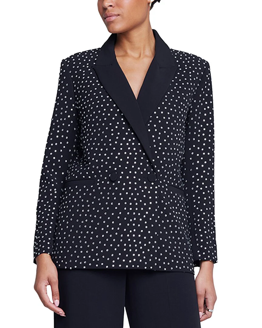 L'AGENCE Jericho Rhinestones Blazer