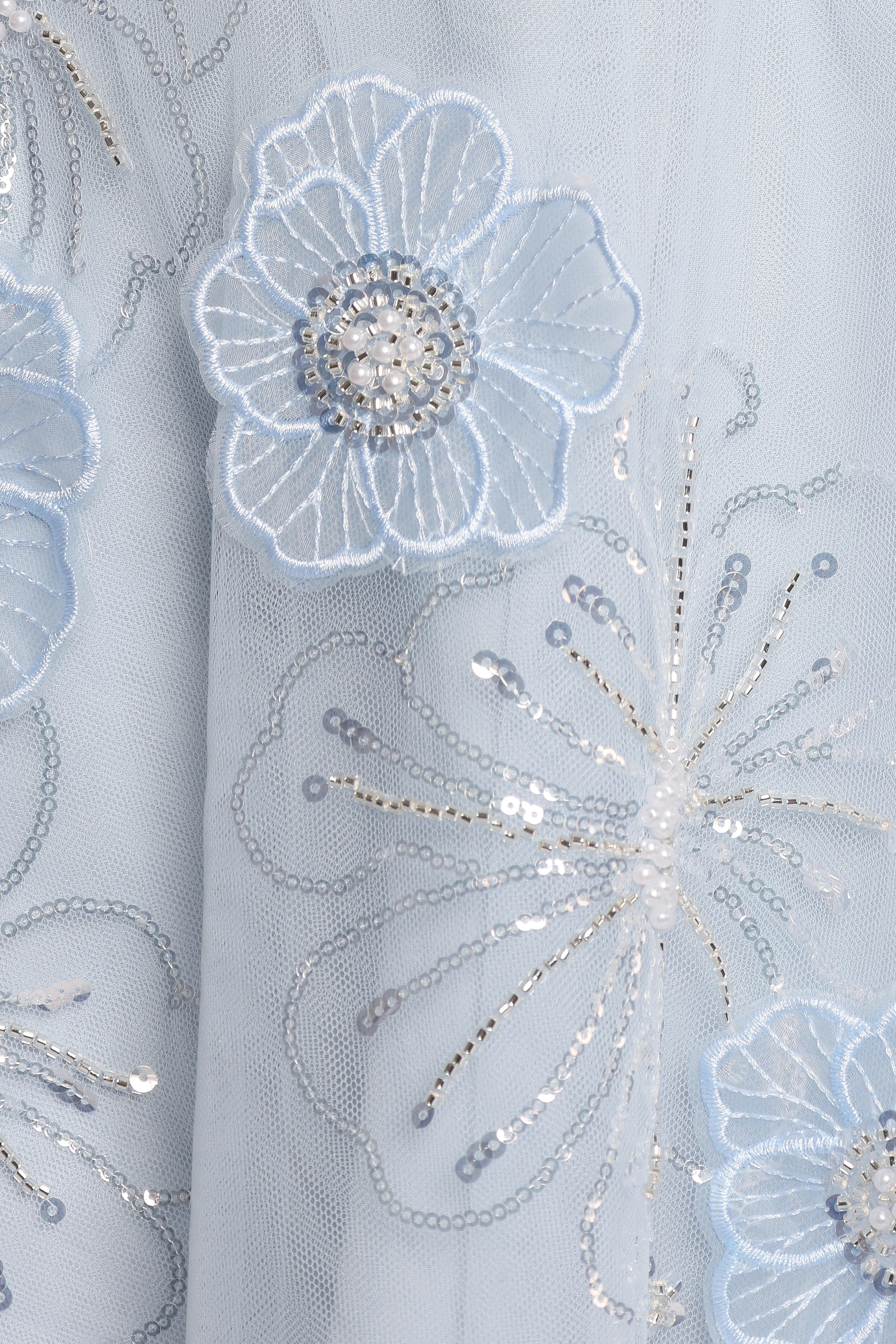 Evangeline Mini Dress - Blue