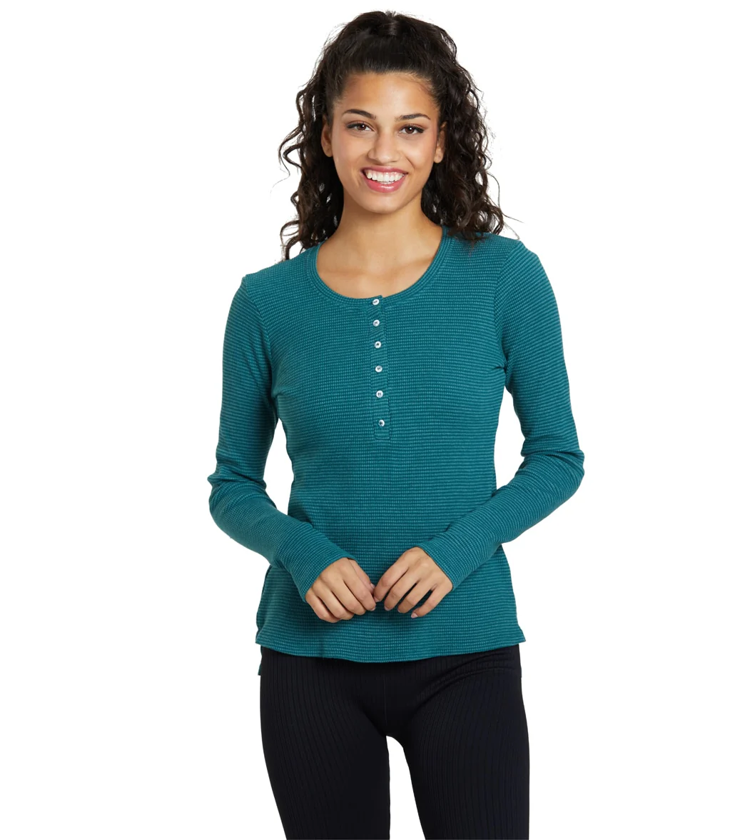 NUX Henley Long Sleeve