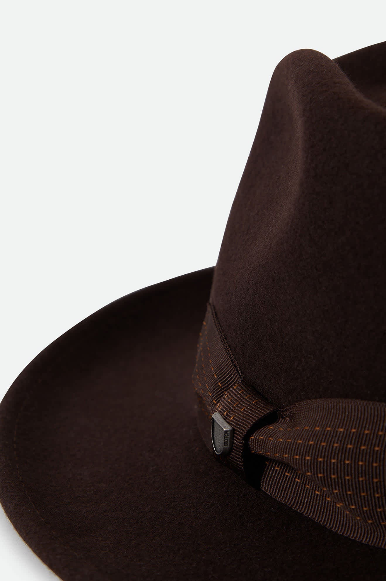 Swindle Convertabrim Fedora - Dark Brown/Chocolate