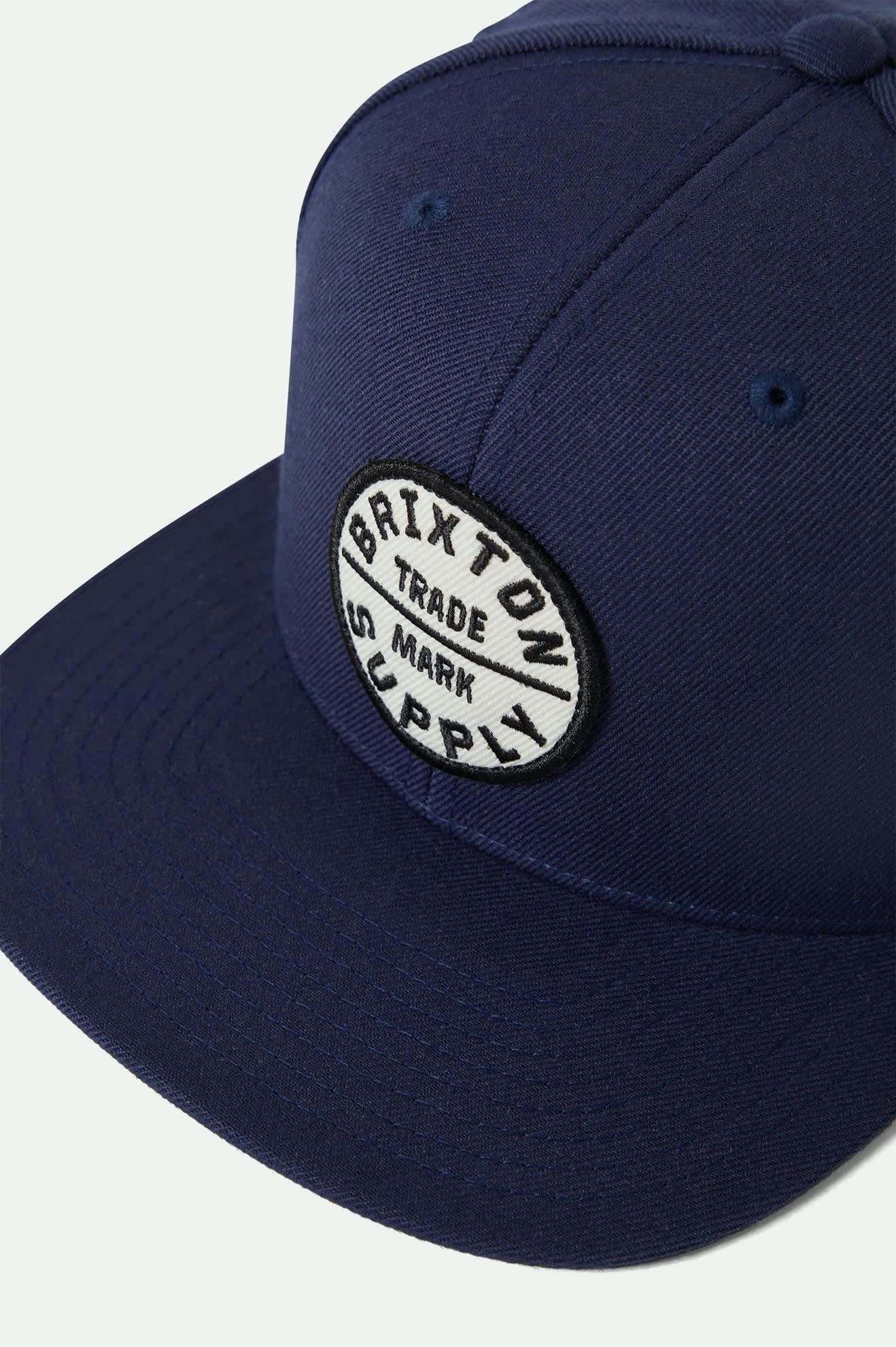 Oath III Snapback - Washed Navy/White/Black