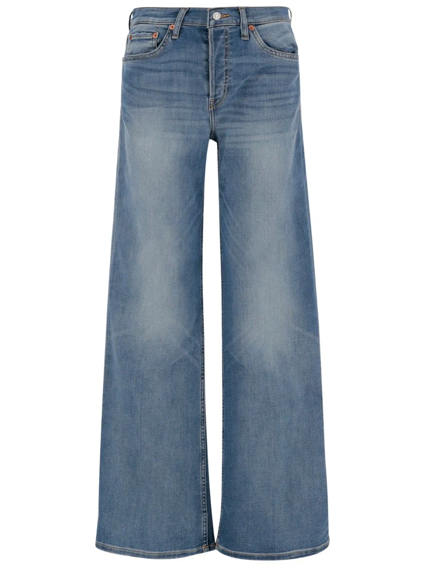 Cotton Blend Denim Jeans