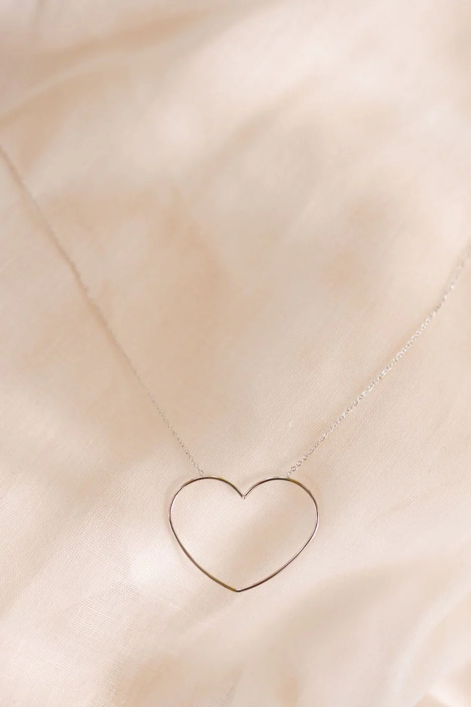 Silver Heart Necklace