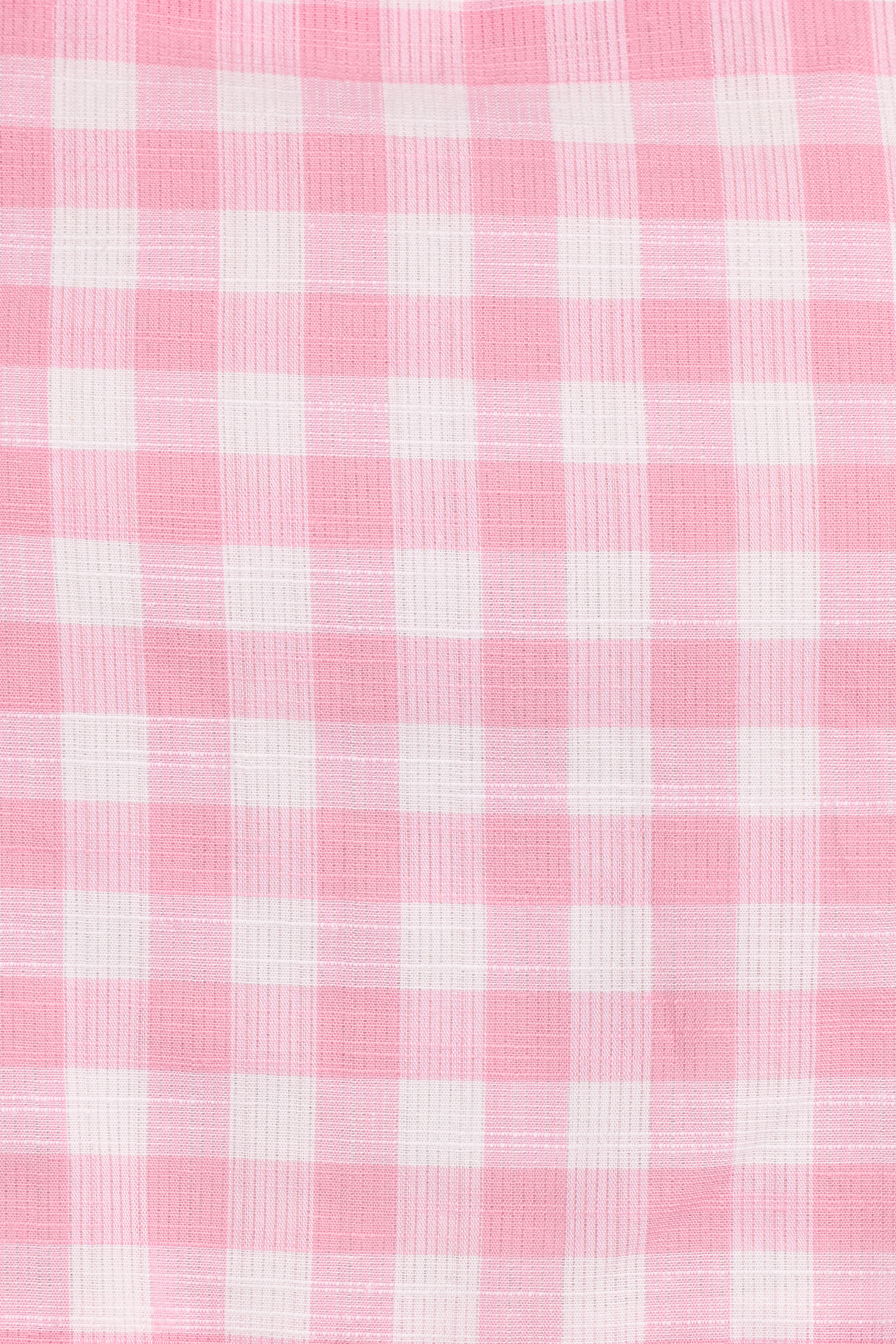 Devlin Cotton Top - Pink Gingham
