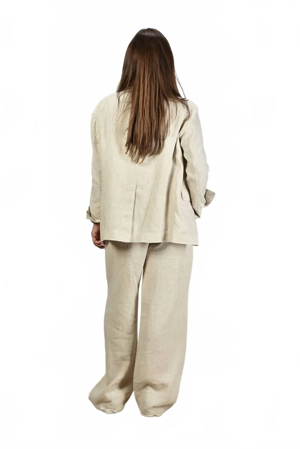 Women's Blazer In Khaki