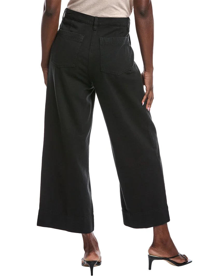EILEEN FISHER Garment-Dyed Wide Ankle Pant