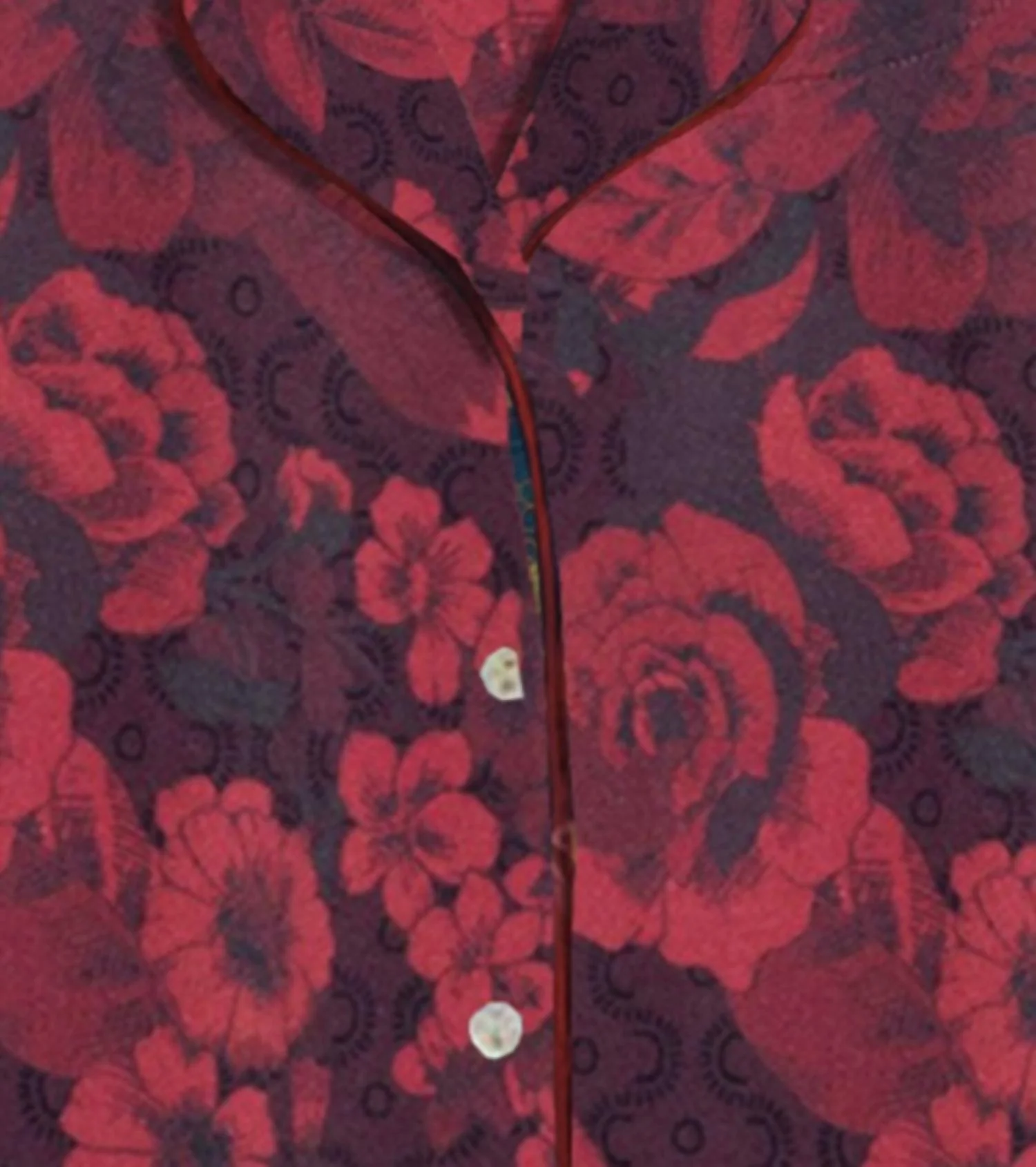 Women's The Neena Night Shirt In Red