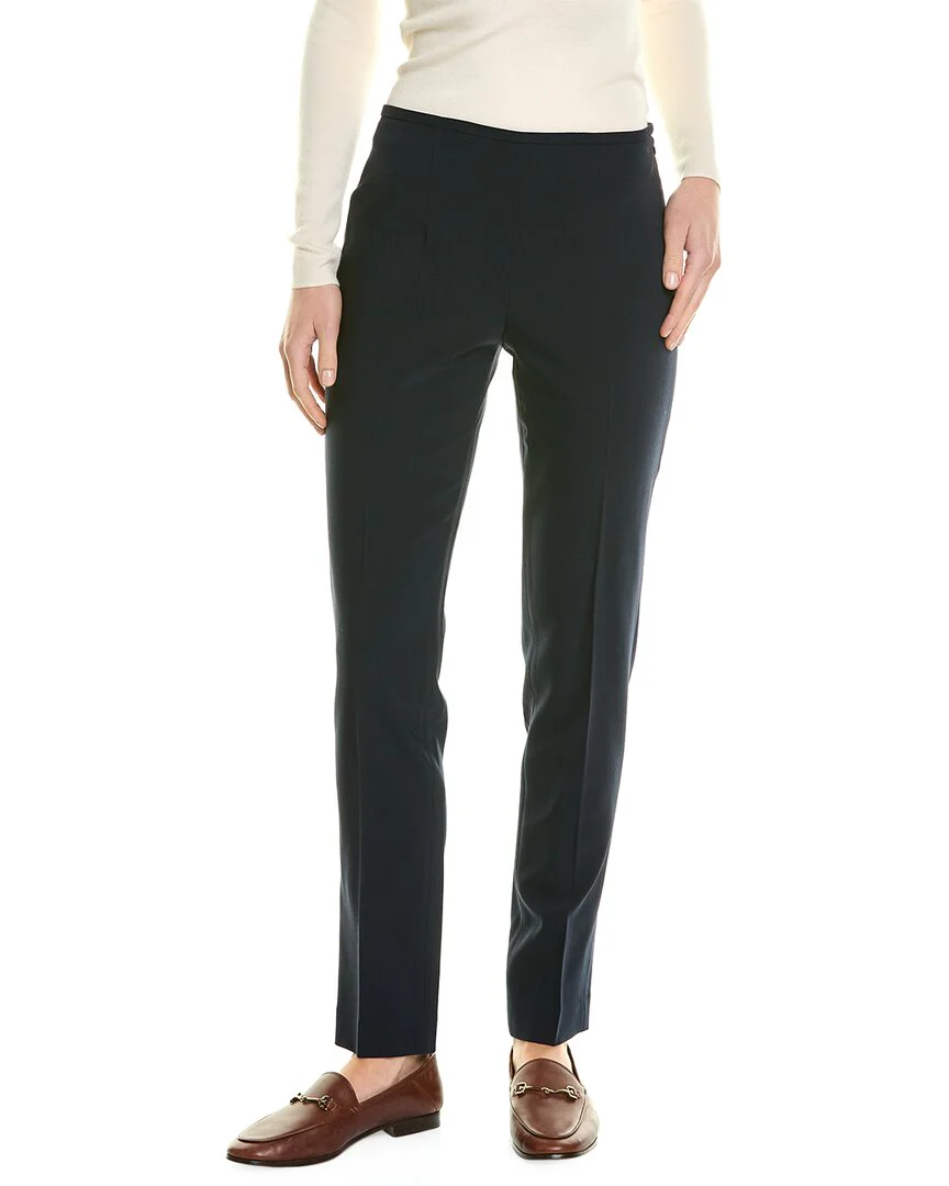 Michael Kors Collection Pebble Crepe Wool-Blend Pant