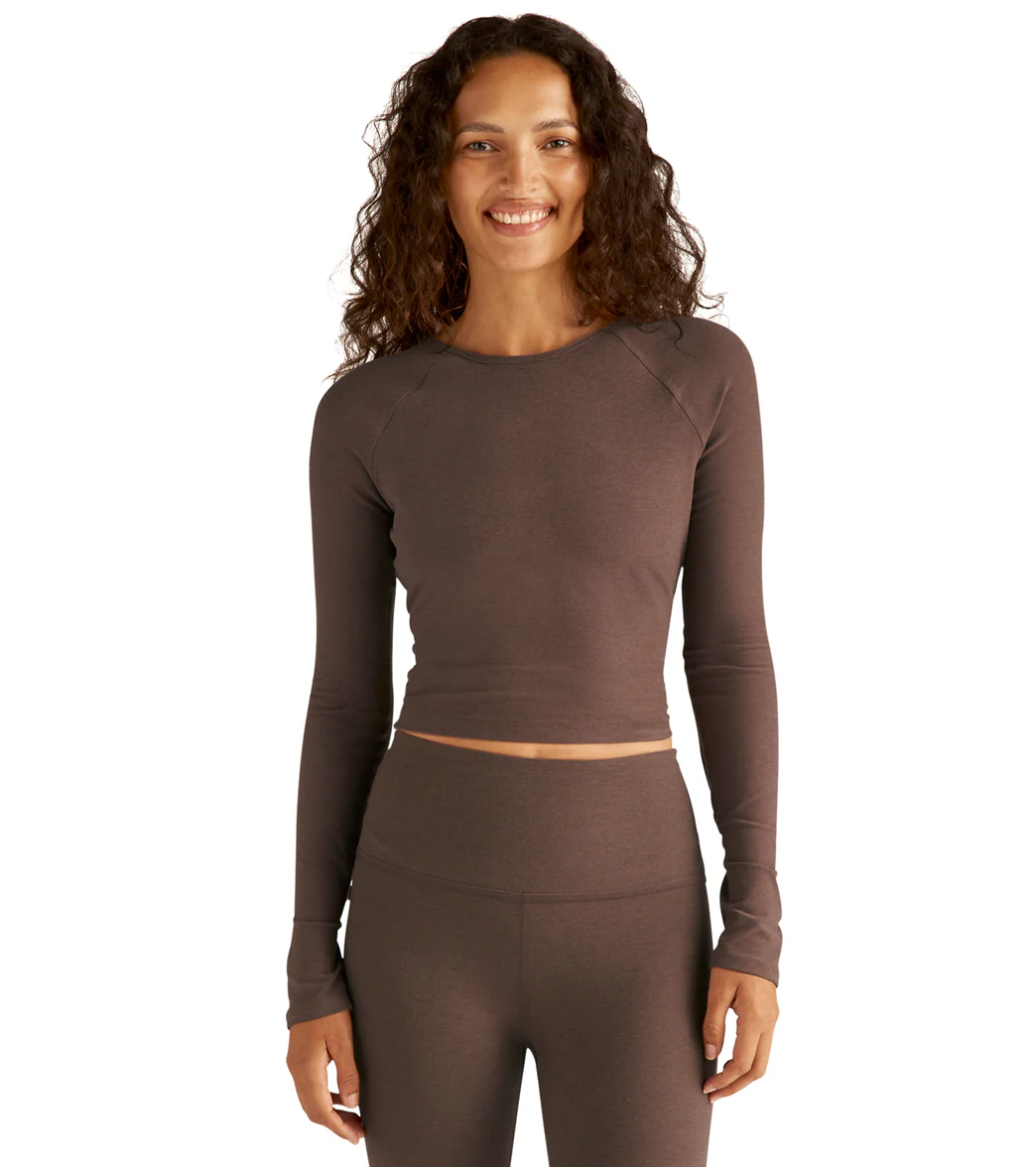 Beyond Yoga Spacedye Enlighten Cropped Pullover