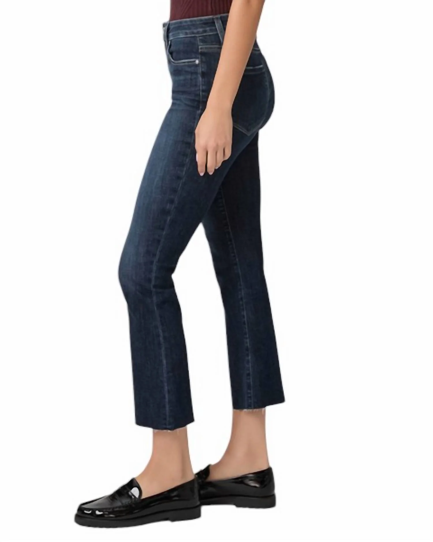 Colette With Raw Hem Jean In Shipwreck