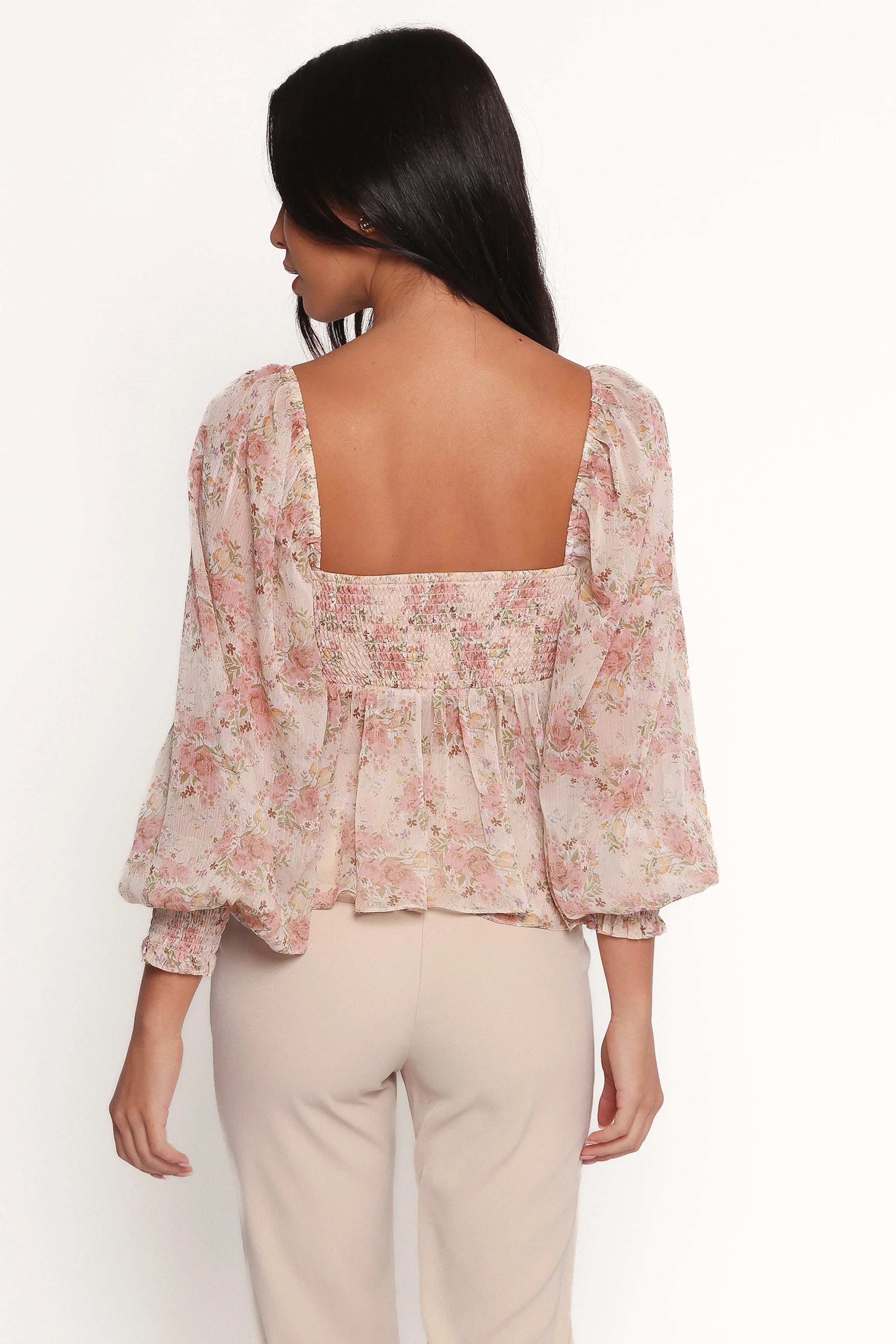 Darrie Long Sleeve Top - Blush