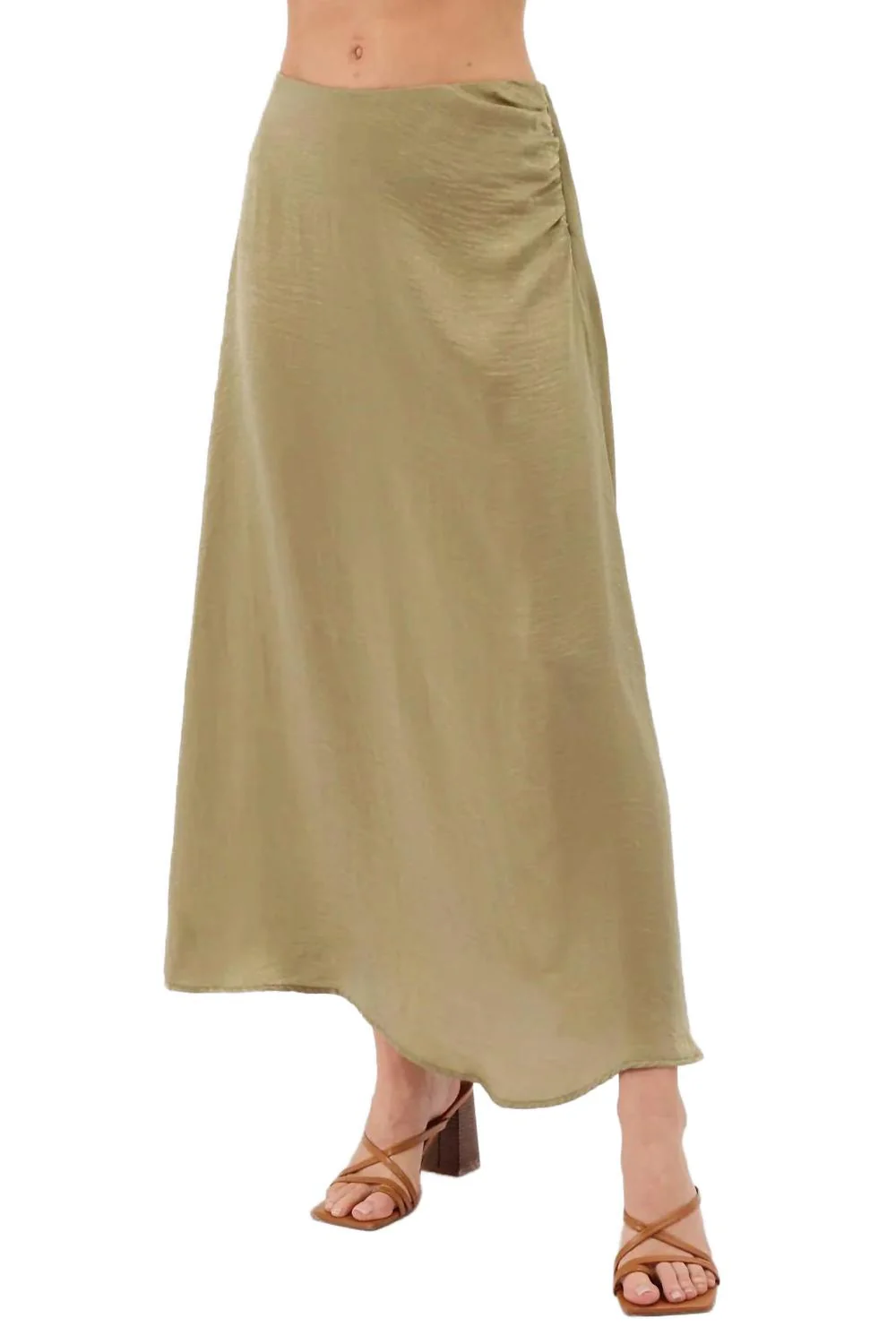 Jana Midi Skirt In Sage