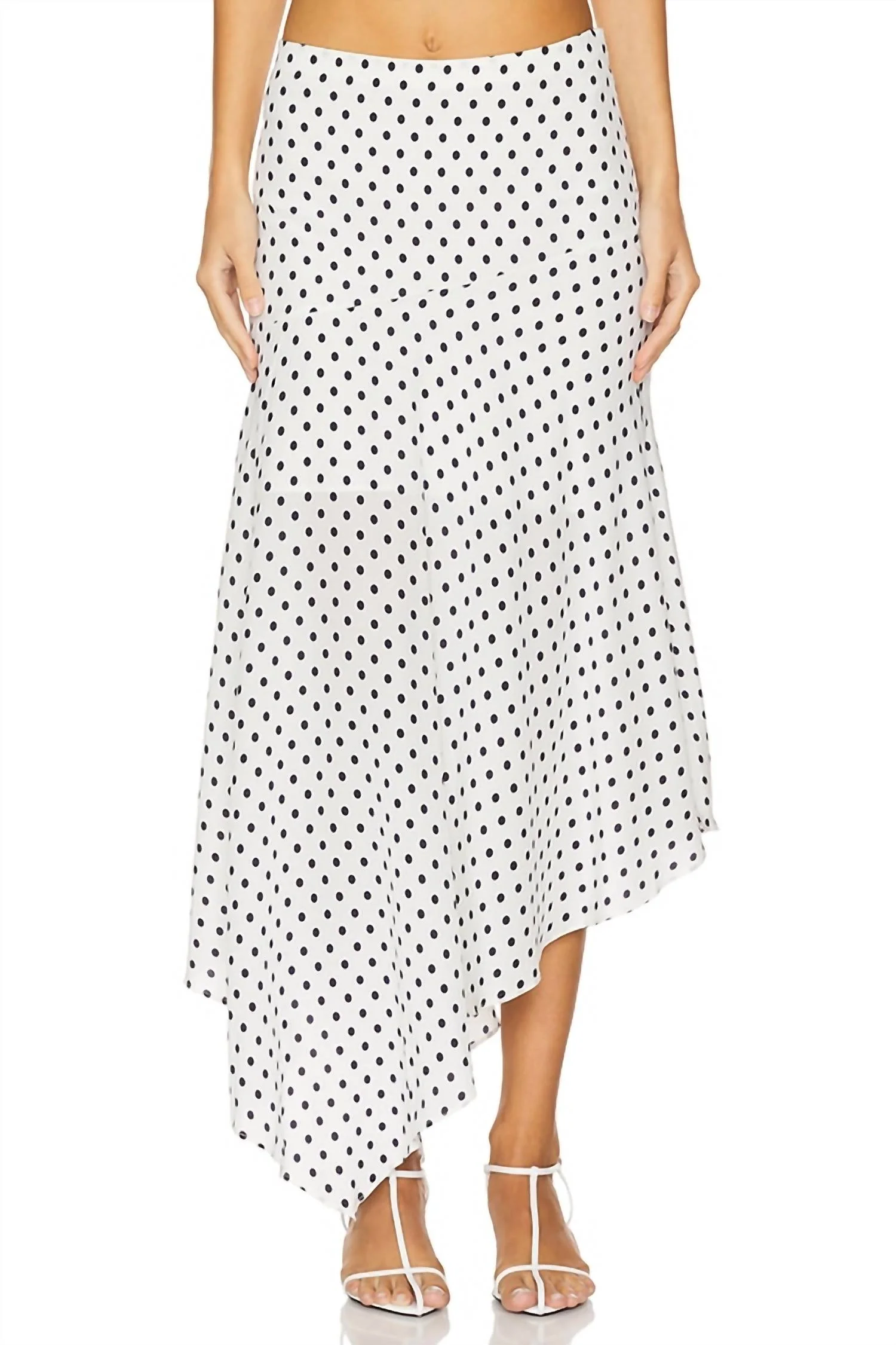 Rosemary Skirt In Ecru/navy