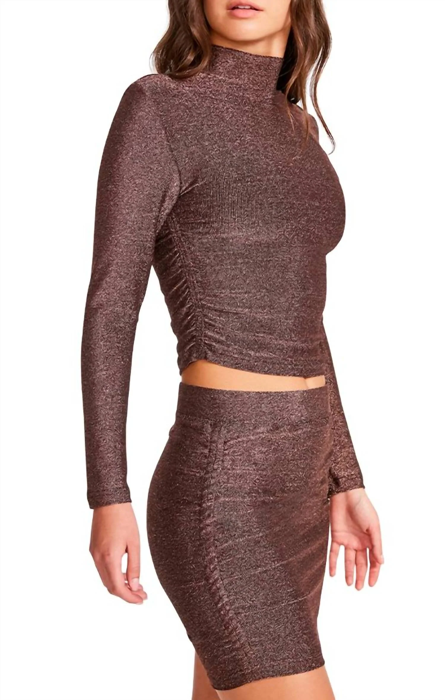 Skyline Skirt In Rose Gold