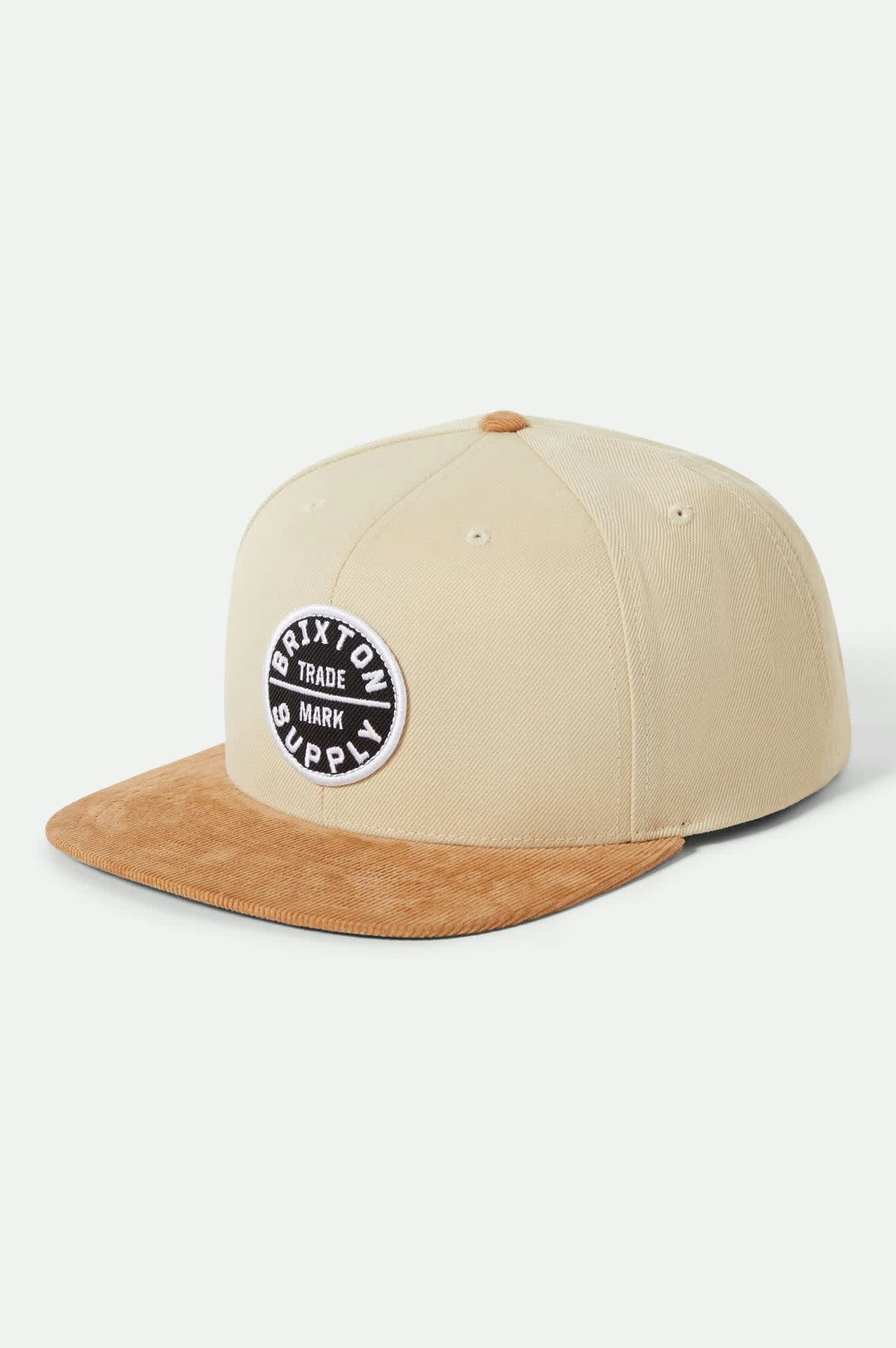 Oath III Snapback - Sand/Light Brown Corduroy