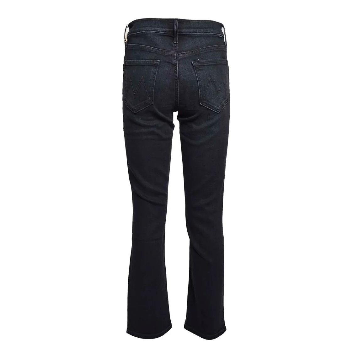 The Mid Rise Dazzler Ankle Jeans In Black Denim