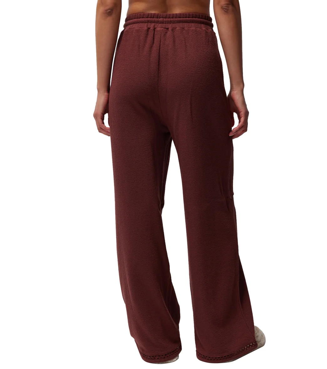 Spiritual Gangster Lofty Slub Rib Claudia Wide Leg Pant