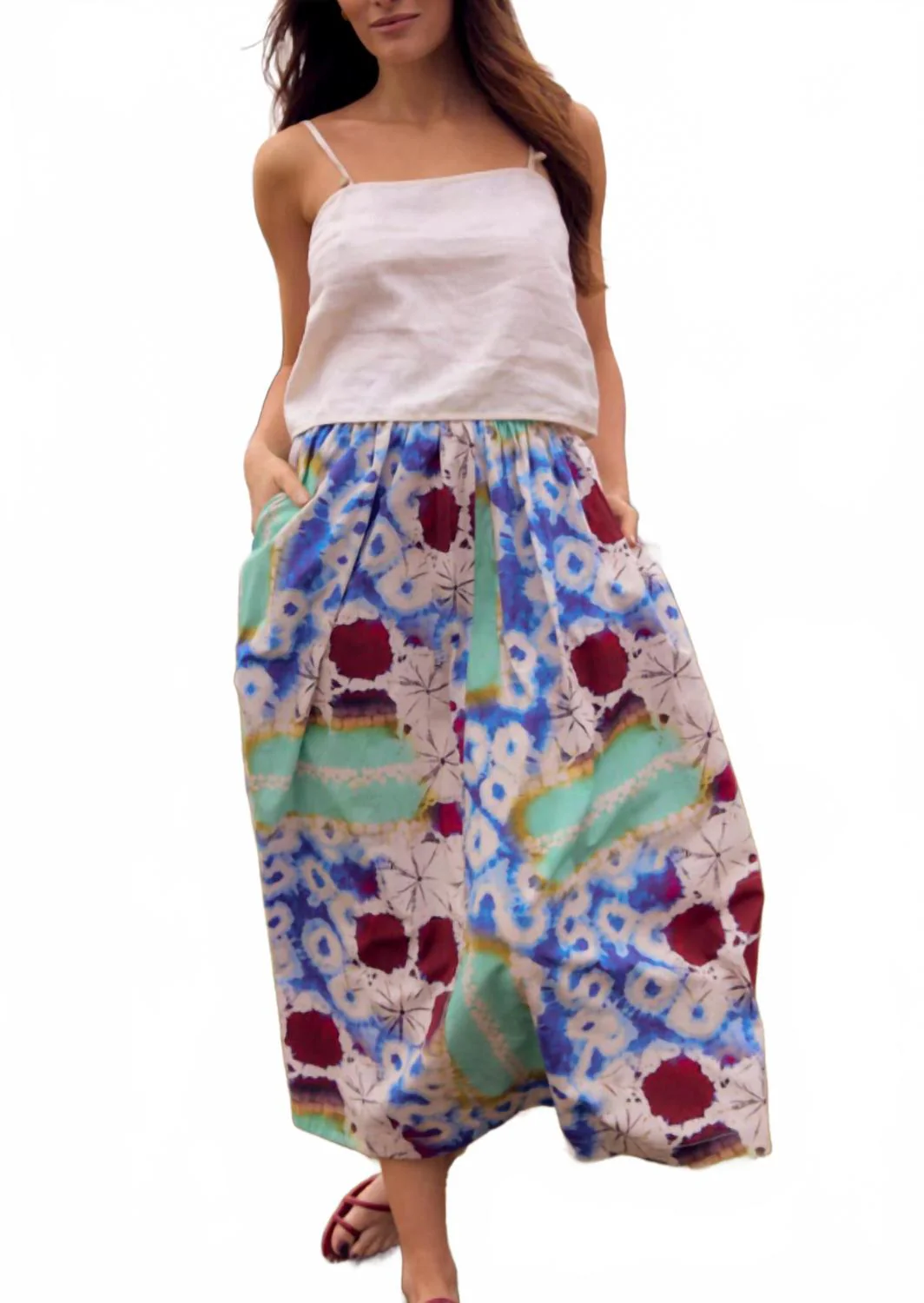 Kit Midi Skirt In Mar