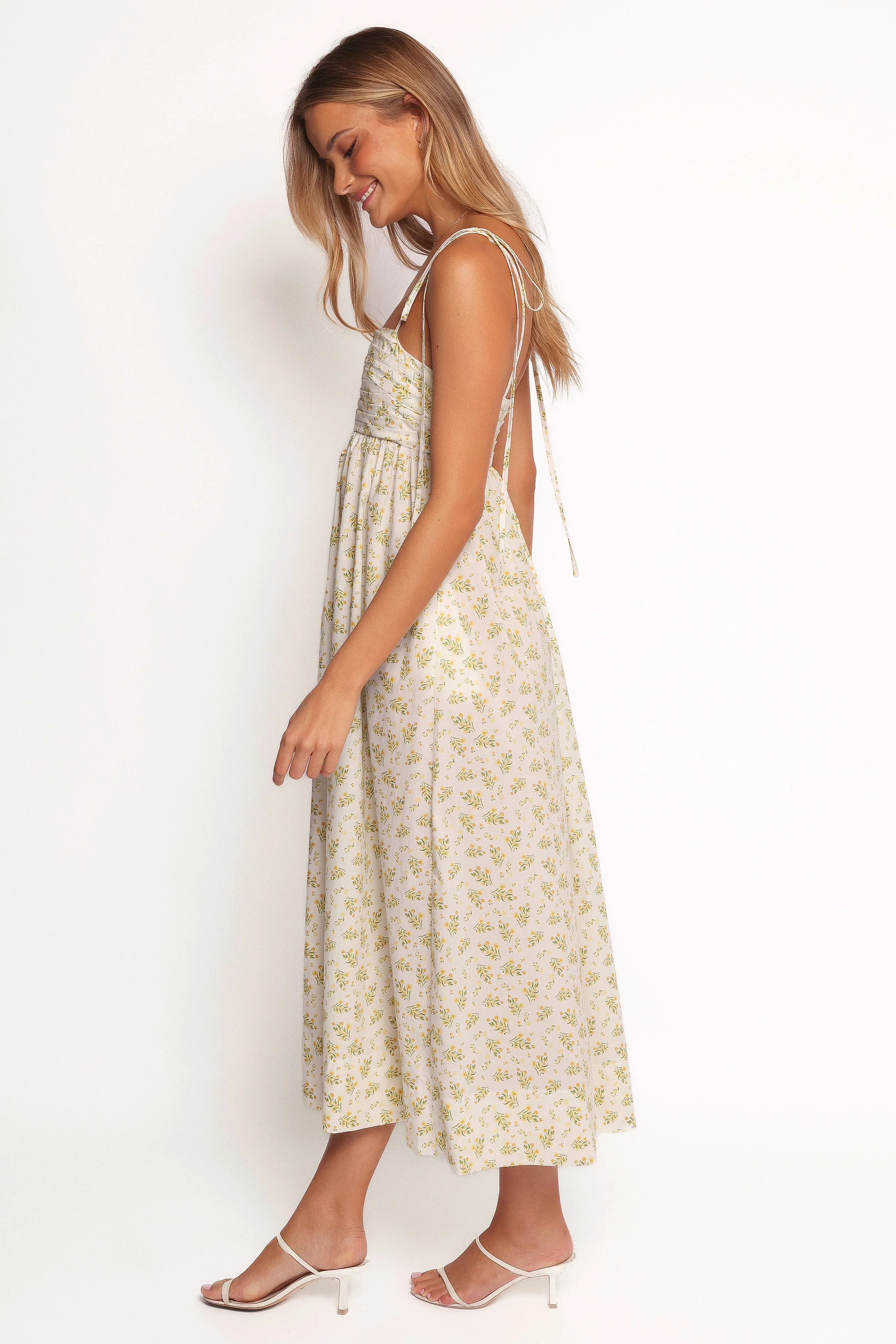 Ashtyn Maxi Dress - Yellow Floral