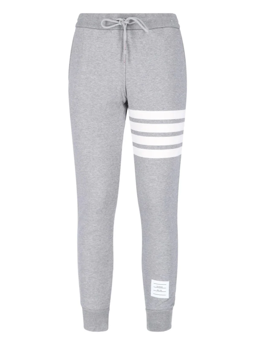 4-Bar Track Pants – Grey