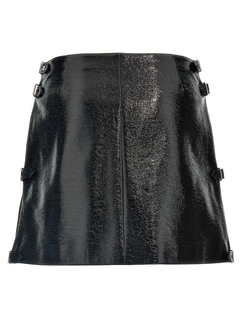 Mini Multi Sangle Vinyl' Skirt