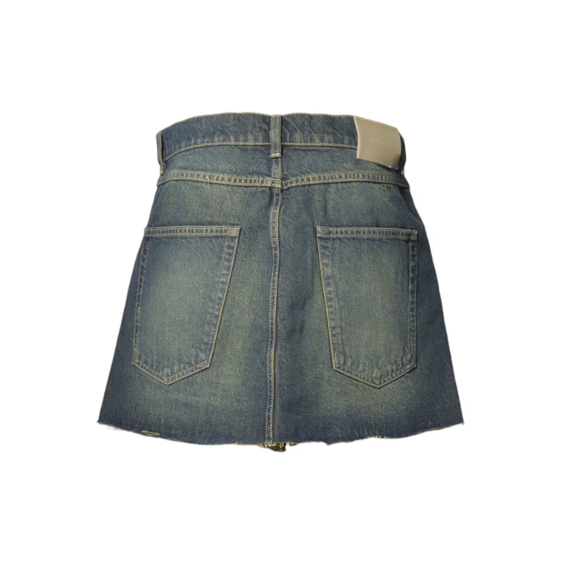 Minigonna Cover In Denim Vintage