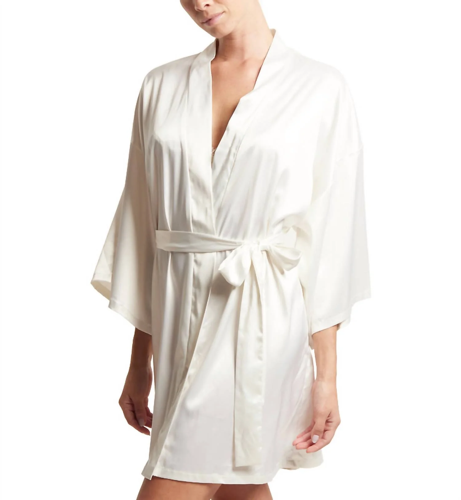 Bridal Happily Ever After Robe In Light Ivory