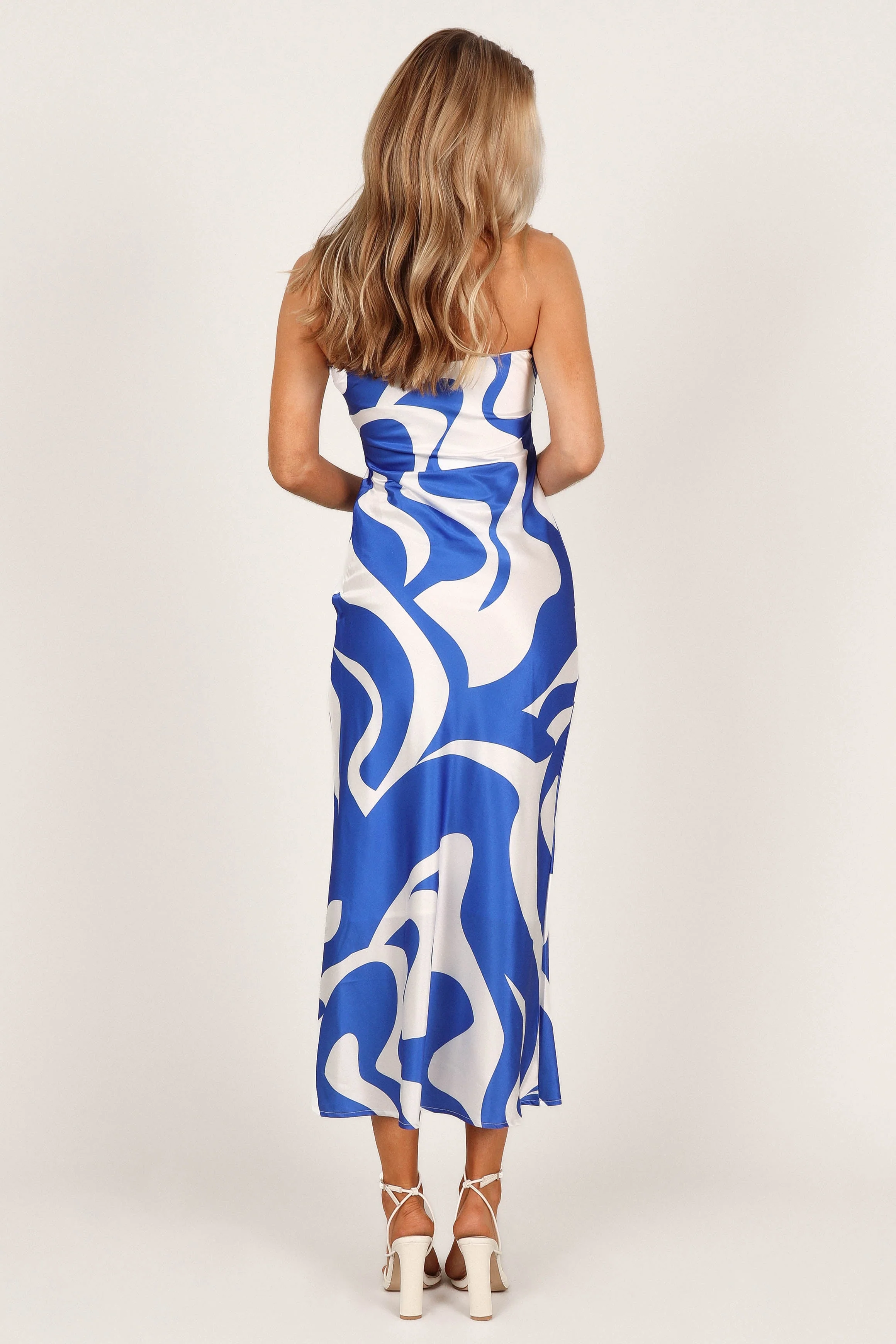 Angel Dress - Blue Swirl