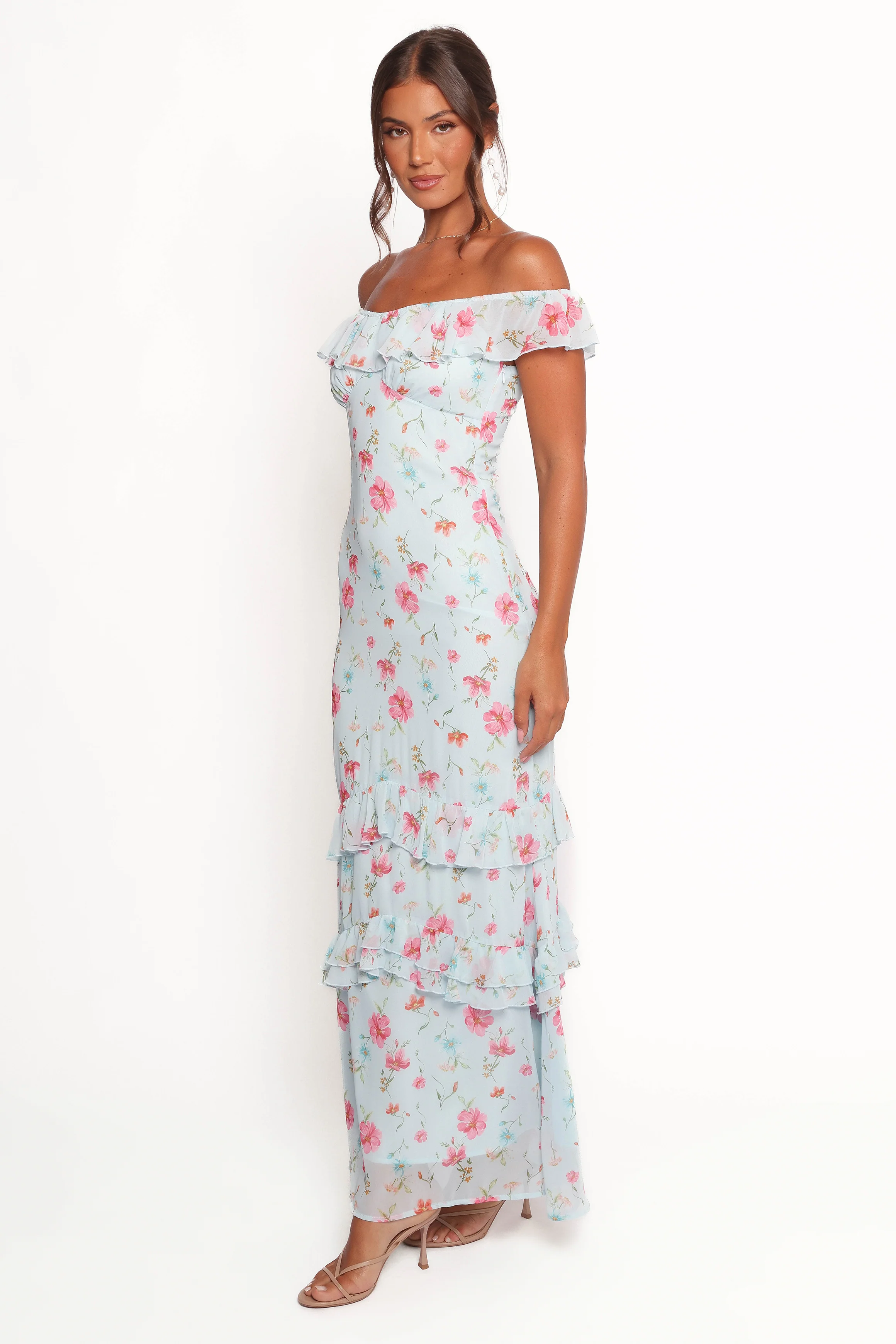 Irelynn Maxi Dress - Blue Floral
