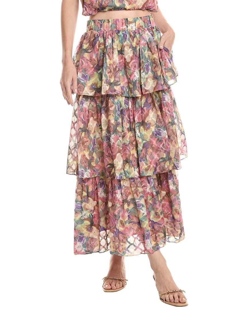 Endless Rose Floral Maxi Skirt
