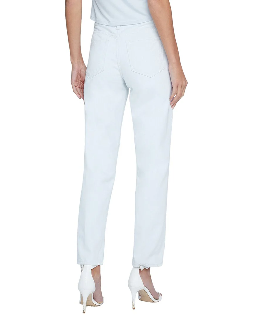 L’AGENCE Mateo Mid-Rise Slouchy Blue Frost Straight Jean