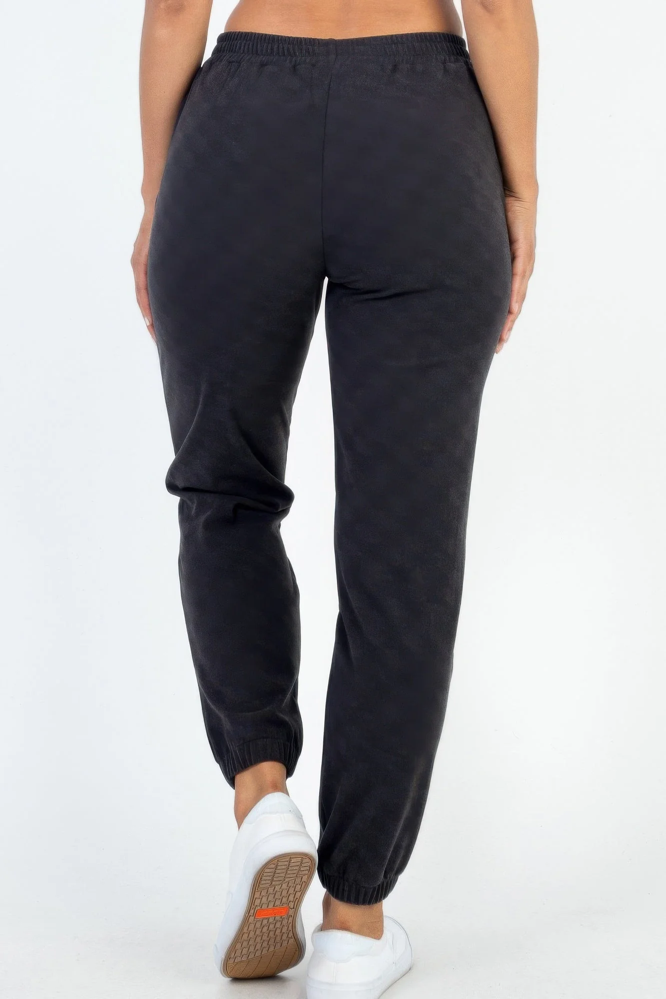 FASHNZFAB Women's Ribbed Side Pocket Joggers