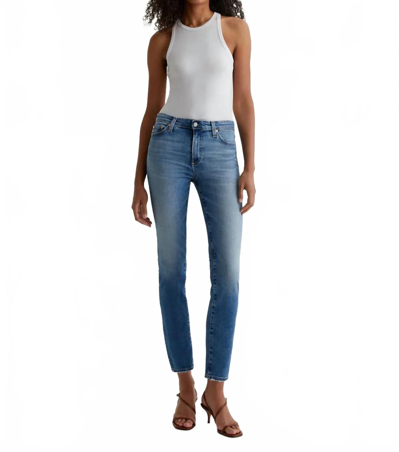 Mari Mid-Rise Crop Jeans In 13 Years Reign