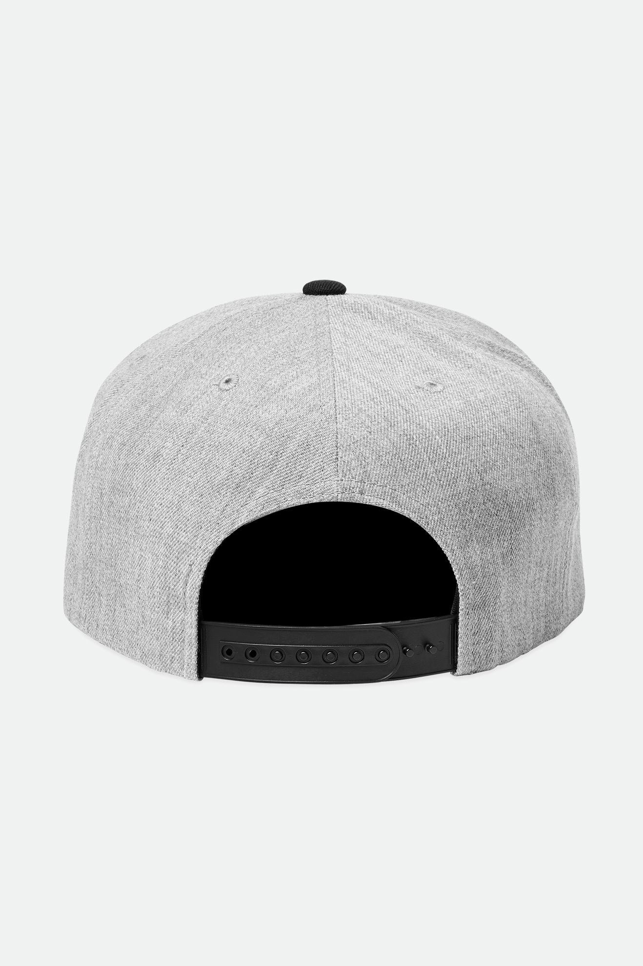Oath III Snapback - Light Heather Grey/Black